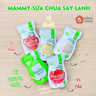 Sữa chua sấy lạnh Mămmy cho bé nhiều vị cho bé ăn dặm