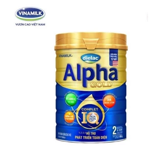 Sữa bột Vinamilk Dielac Alpha Gold số 2 800g(6-12 tháng)