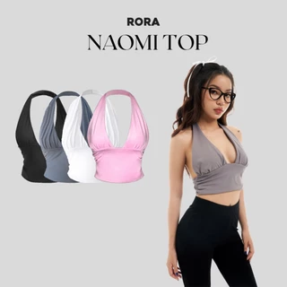 Áo Croptop Cổ Yếm Cotton Mềm NAOMI TOP - RORA