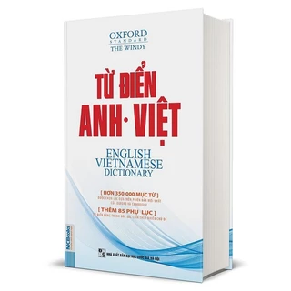 Sách - Từ Điển Oxford Anh - Việt (Hơn 350.000 Từ) (Bìa Mềm Màu Trắng)