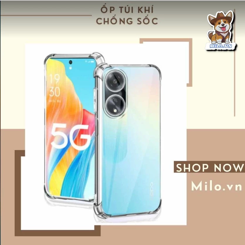 Ốp lưng túi khí cho Oppo A98 5g chống sốc chống va đập