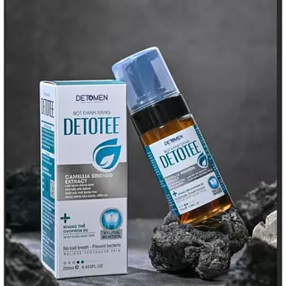 Bọt Vệ Sinh Răng Riệng Detotee 100ml, loại bỏ mảng bám, ngăn ngừa viêm lợi, chảy máu chân răng, hôi miệng