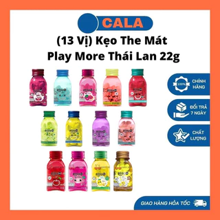 Kẹo The Mát Play More Thái Lan Hủ 22g