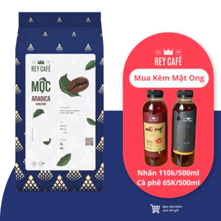 Cà phê rang Mộc Arabica Rang Đậm (Dark Roast) - XX Cầu Đất - Coffee Nguyên chất - Pha Phin/Máy - Rey Cafe