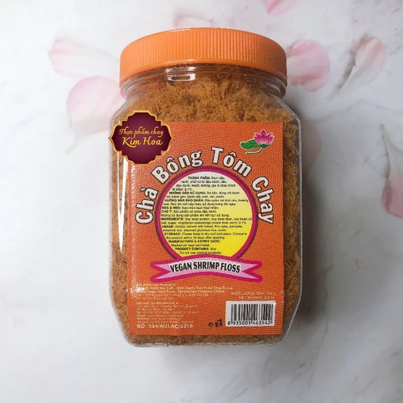 [100g] Chà Bông Tôm Chay Âu Lạc - Thực Phẩm Chay, đồ chay, món chay, chà bông chay