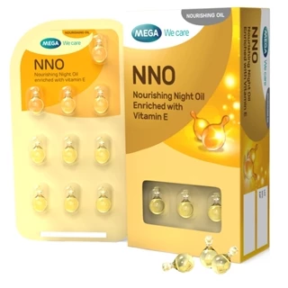 Viên Dưỡng Da NNO NOURISHING NIGHT OIL Ban Đêm, Khóa Ẩm, Cải Thiện Da Khô Sạm, Giúp Săn Chắc, Tươi Trẻ - Hộp 30 Viên