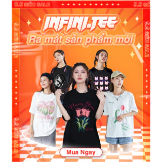 ÁO ngẫu nhiên INFINITEE - Áo INFINITEE, form rộng Unisex