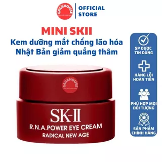 Kem dưỡng mắt chống lão hóa Mini Skii Nhật Bản giảm quầng thâm, nếp nhăn, săn chắc da vùng mắt - Lọ 2.5g