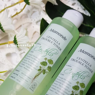 [250ml] Nước hoa hồng rau má Mamonde centella trouble toner 250ml