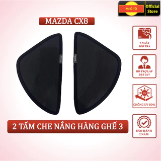 Rèm che nắng hàng ghế 3 xe MAZDA CX8 chống UV Mr Ô Tô - Bảo hành 2 năm