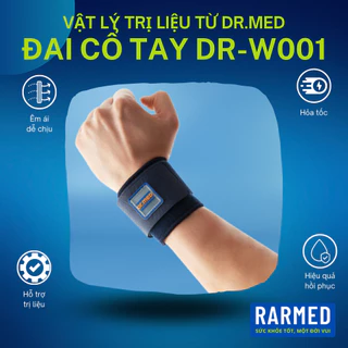 Đai cổ tay đàn hồi Dr.Med DR-W001 bảo vệ cổ tay, viêm xưng, trật khớp, ngăn chấn thương - 1 Size