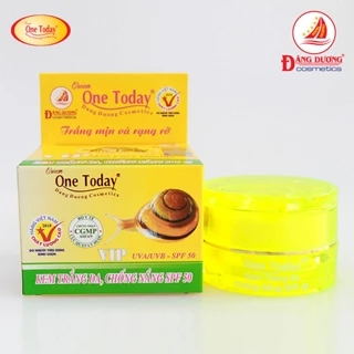 Kem trắng da chống nắng ốc sên One Today VIP SPF50 15g Mỹ phẩm Đăng Dương