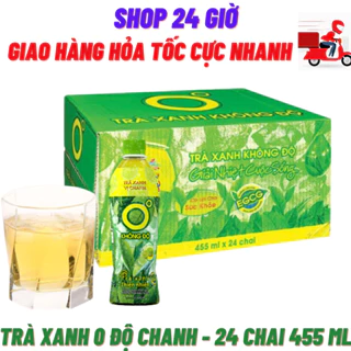 Trà Xanh 0 Độ Thùng 24 Chai