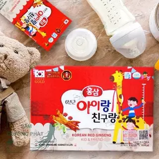 HỒNG SÂM BABY HƯƠU CAO CỔ BIO KID & FRIEND 아이랑 친구랑 HÀN QUỐC