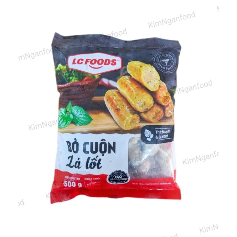 [MẪU MỚI]Bò cuộn lá lốt 500g