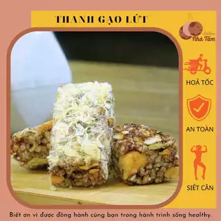 Thanh Gạo Lứt, Thanh Gạo Lứt Chà Bông 200g