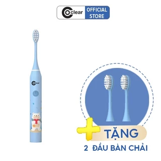 Bàn Chải Sóng Âm Điện Dành Cho Trẻ Em Coclear CT6602 Thân Máy Kháng Nước - Hàng Chính Hãng