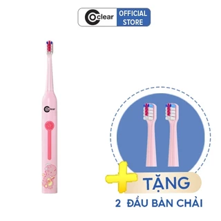 [Tặng Đầu Bàn Chải] Bàn Chải Sóng Âm Điện Dành Cho Trẻ Em Coclear CT6601 Thân Máy Kháng Nước - Hàng Chính Hãng