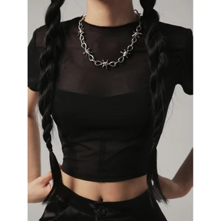 Áo lưới Croptop PROUDAY Layla Croptop