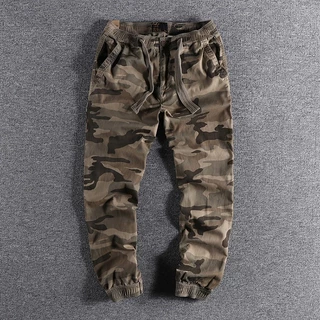 Quần jogger nam kaki lưng thun màu camo ARM-1312