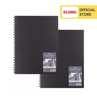 Sổ vẽ phác thảo giấy trơn Sketchbook KLONG A4+ 50 tờ 150GSM; MS: 764