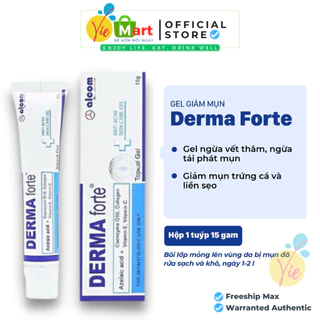 Derma Forte giảm mụn - Gel giảm mụn, giảm thâm Derma Forte 15g