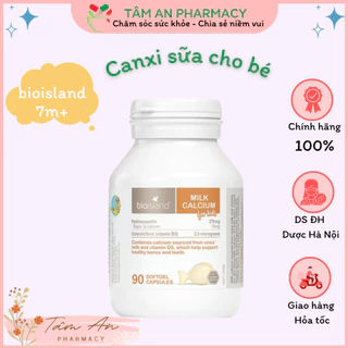 Canxi sữa Bioisland cho bé từ 7 tháng tuổi - Milk canxi Bioisland