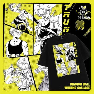 Áo phông Dragon Ball: Trunks Collage 100% Cotton Nam / Nữ by The Runaway