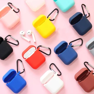 Vỏ Bọc Tai Nghe AirPods 1 2 Case Silicon Ốp Bảo Vệ Tai Nghe Không Dây Dẻo Nhiều Màu - An An Phụ Kiện