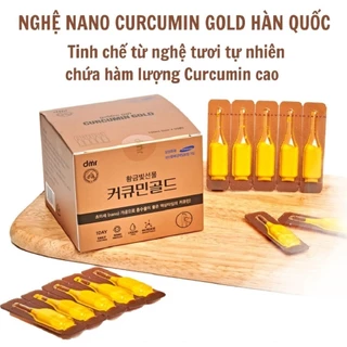 Tinh Nghệ Nano Golden Gift Curcumin Gold Hàn Quốc 100 tép Nội Địa Hàn Quốc