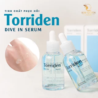 Serum DIVE IN TORRIDEN cấp nước và phục hồi giúp sáng bóng da giữ ẩm sâu bên trong 50ml