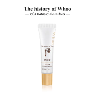 [HB Gift] Kem chống nắng dưỡng ẩm cho da nhạy cảm Gongjinhyang Fresh UV Protective Cream PF50+/PA++++