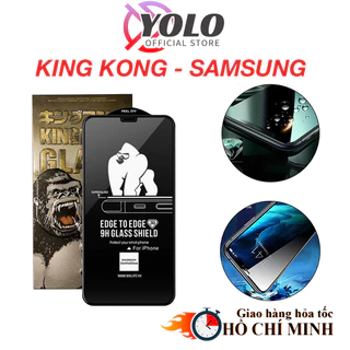 Cường lực kingkong samsung S20 Fe S21Fe S23Fe M34 a05 a54 34 a24 a14 a04 a04e a73 a23 a53 a10 a50 a31 a32 a22 [WK-3D]