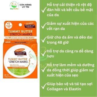 Bơ Đậm Đặc Palmer's Tăng Cường Ngăn Ngừa Và Hỗ Trợ Giảm Rạn Da 125g.