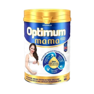 Sữa bột Optimum Mama Gold HT 900g - Sữa Tốt dành cho bà bầu- Mẹ hấp thu khỏe bé thông minh