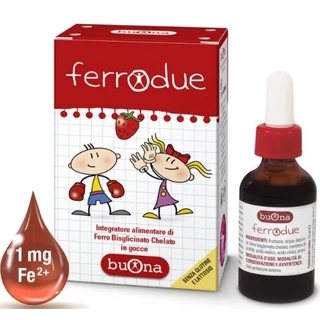 Ferrodue Buona - bổ sung sắt hữu cơ cho bé lọ 15ml