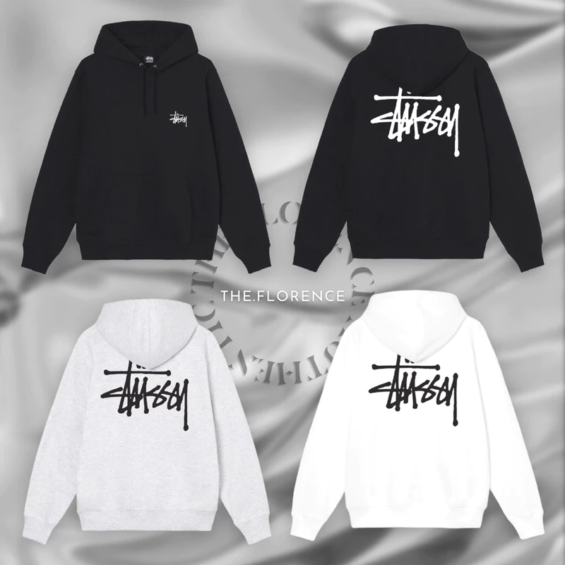 [CAM KẾT CHÍNH HÃNG 100%] Áo Hoodie Stussy “BASIC” unisex