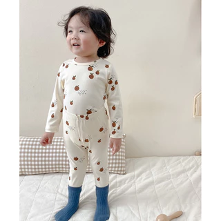 Đồ ngủ OWL BABY style Korea thu đông 2023 cho bé