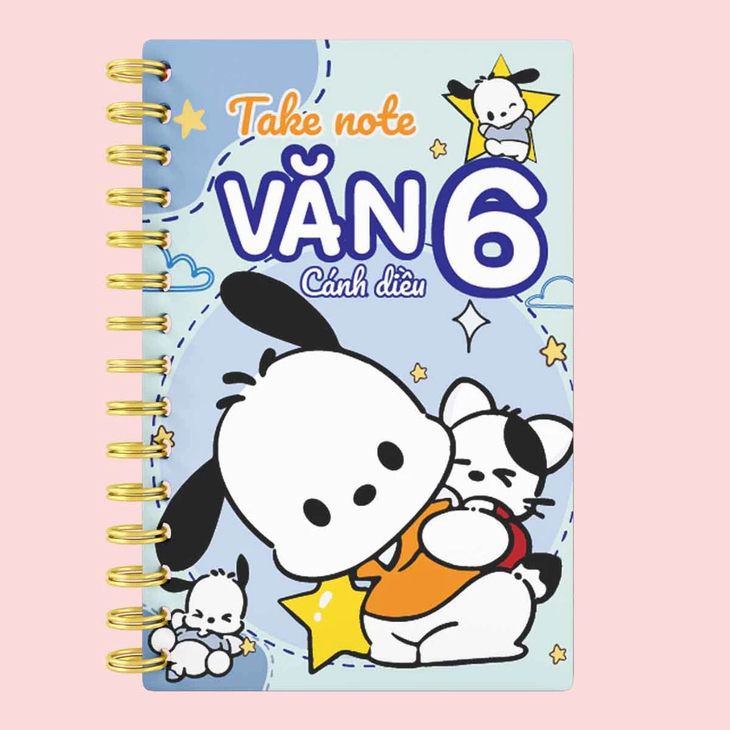 Sổ Giấy Lò Xo Take Note Ngữ Văn 6 Cánh diều TUANVIET BOOKS cỡ A5 (Phiên Bản Mới Nhất)