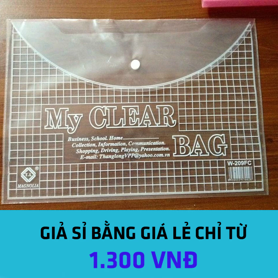 Giá sỉ Bìa Đựng Tài Liệu Văn Phòng My clear