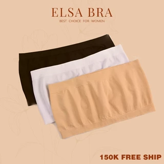 Áo Ống Cotton ELSA BRA Siêu Co Giãn Bốn Chiều Không Mút Ngực - 0123