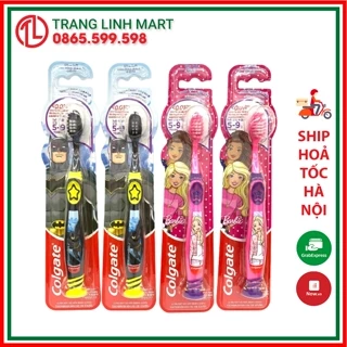 Bàn Chải Colgate trẻ em Barbie- Batman 5-9 tuổi