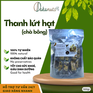 [NHẬP MÃ DAKA GIẢM 10%]🌿Thanh gạo lứt mix hạt (chà bông) Dakanuts - 250gr, 500gr🌿[FREESHIP]