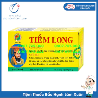 Tiềm Long Đại Tràng Mãn Tính,Viê.M Loét Tá Tràng,Tiêu Chảy,Kiết Lỵ Đầy Hơi,Khó Tiêu