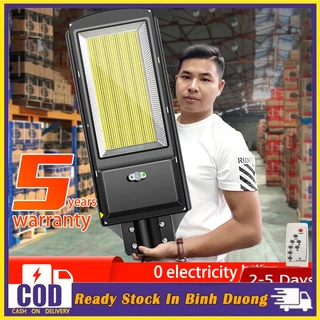 JIOR đèn năng lượng mặt trời 3000W chống nước đèn led siêu sáng ngoài trời đèn đường năng lượng mặt trời led cảm biến