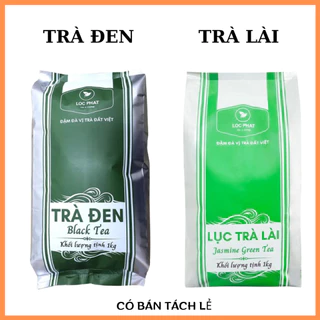 Trà đen Lộc Phát -Trà lài lộc phát vị đậm thơm ngon gói lẻ (100g-200g-500g) dễ mua dễ dùng