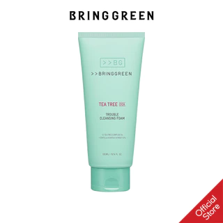 Sữa Rửa Mặt Ngừa Mụn Làm Dịu Da Bring Green Tea Tree Cica Trouble Cleansing Foam 200ml Double Set