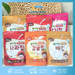 Hoa quả sấy ăn liền Naebro Pure Eat bổ sung vitamin cho bé chính hãng Hàn Quốc