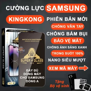 Kính cường lực KINGKONG Samsung A02 A02S A03 A03s A03Core A04 A04e A04s A10 A10s A11 A12 A13 A14 A20 A20s A21s A22 A23