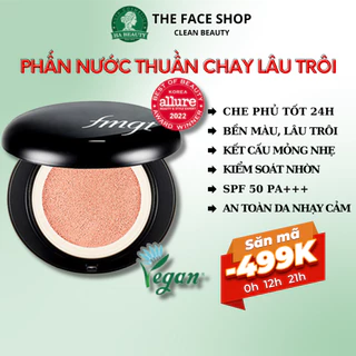 Phấn nước lâu trôi thuần chay The Face Shop fmgt Ink Lasting Cushion Free Vegan SPF50+PA+++ 12g